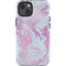 Blue and Purple Marble iPhone 13 Impact Case
