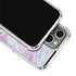Blue and Purple Marble iPhone 13 Pro Clear Case