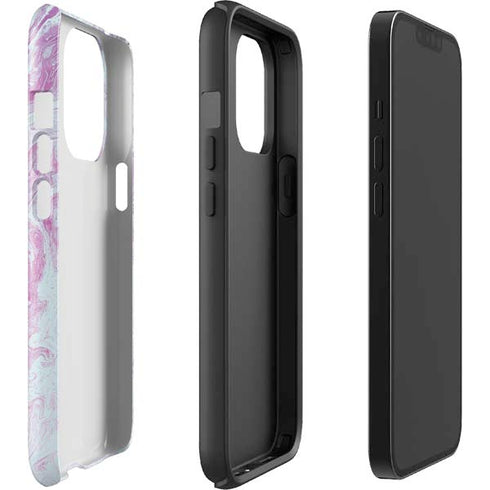 Blue and Purple Marble iPhone 13 Pro Impact Case