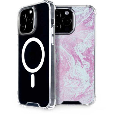 Blue and Purple Marble iPhone 13 Pro Max MagSafe Case