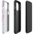 Blue and Purple Marble iPhone 15 Plus Impact Case