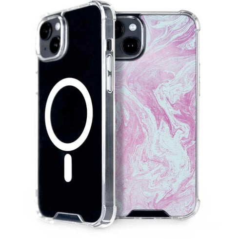 Blue and Purple Marble iPhone 14 MagSafe Case