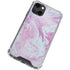 Blue and Purple Marble iPhone 14 Plus Clear Case