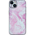 Blue and Purple Marble iPhone 14 Plus Skin