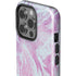 Blue and Purple Marble iPhone 15 Pro Impact Case