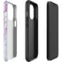 Blue and Purple Marble iPhone 14 Pro Impact Case