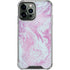 Blue and Purple Marble iPhone 14 Pro Max Clear Case