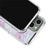 Blue and Purple Marble iPhone 14 Pro Max Clear Case