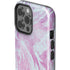 Blue and Purple Marble iPhone 15 Pro Max Impact Case