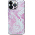 Blue and Purple Marble iPhone 15 Pro Skin