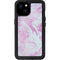 Blue and Purple Marble iPhone 15 Plus Waterproof Case