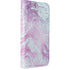 Blue and Purple Marble iPhone 15 Pro Folio Case