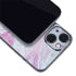 Blue and Purple Marble iPhone 15 Skin