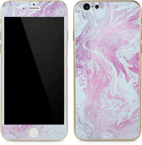 Blue and Purple Marble iPhone 6/6s Skin