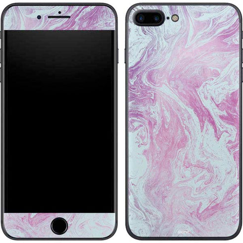 Blue and Purple Marble iPhone 7 Plus Skin