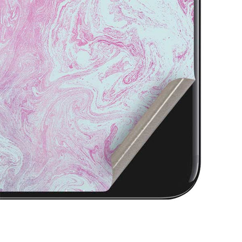 Blue and Purple Marble iPhone SE (2nd & 3rd Gen) Skin