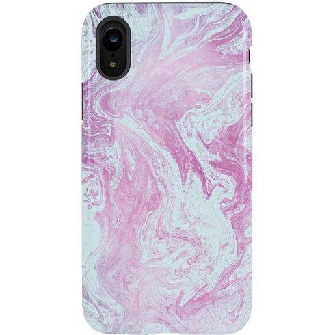 Blue and Purple Marble iPhone XR Pro Case