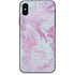 Blue and Purple Marble iPhone XS Skin