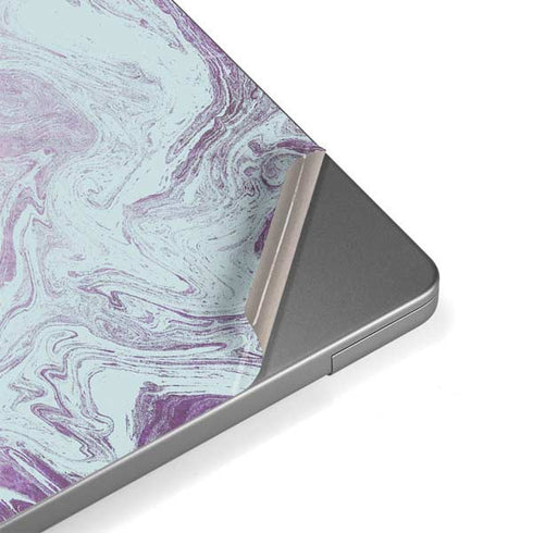 Blue and Purple Marble MacBook Pro 14in (2021-24) Skin