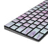 Blue and Purple Marble Magic Keyboard with Numeric Keypad Skin