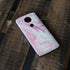 Blue and Purple Marble Moto E5 Plus Skin