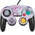 Blue and Purple Marble Nintendo GameCube Controller Skin