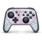 Blue and Purple Marble Nintendo Switch Pro Controller Skin
