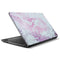 Blue and Purple Marble HP Notebook Skin