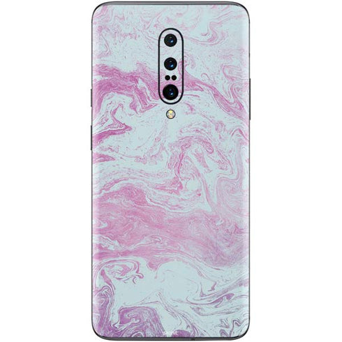 Blue and Purple Marble OnePlus 7 Pro Skin