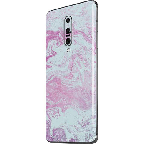 Blue and Purple Marble OnePlus 7 Pro Skin