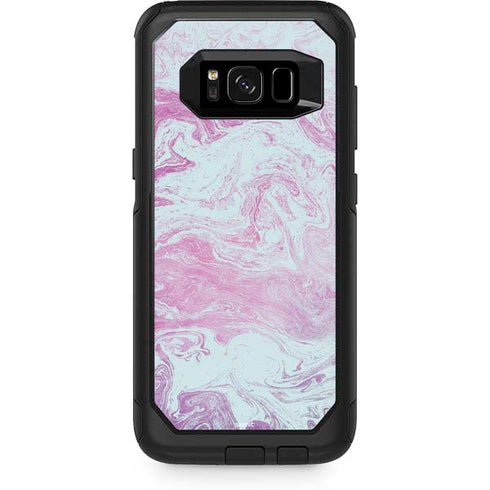 Blue and Purple Marble Otterbox Commuter Galaxy Skin