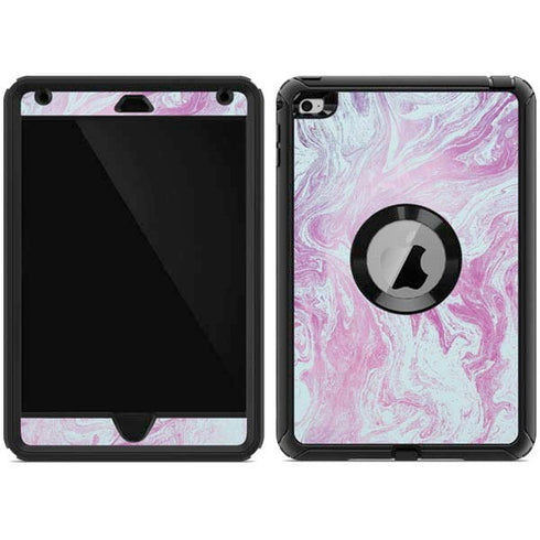 Blue and Purple Marble Otterbox Defender iPad Skin