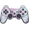 Blue and Purple Marble PS3 Dual Shock wireless controller Skin