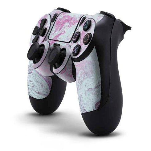 Blue and Purple Marble PS4 Controller Skin