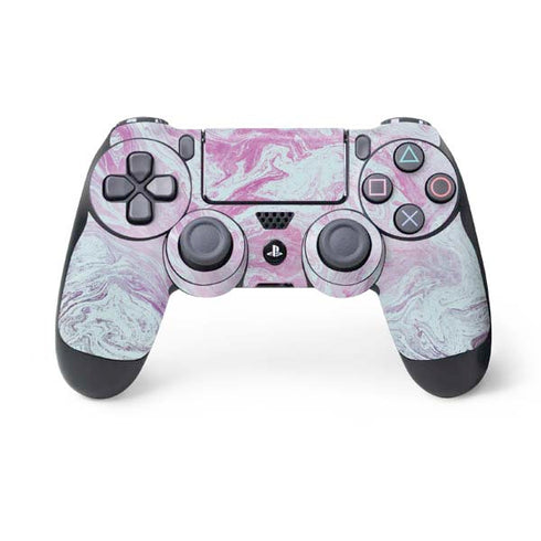 Blue and Purple Marble PS4 Controller Skin