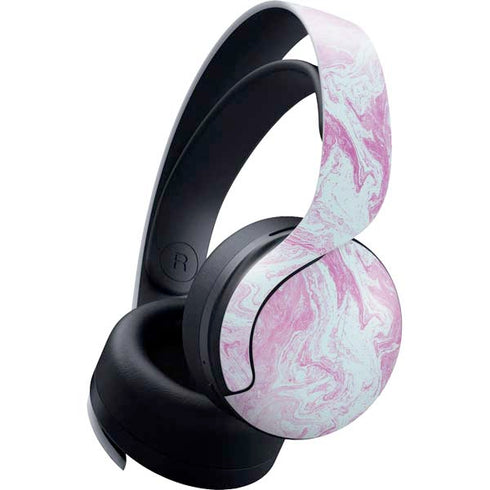 Blue and Purple Marble PULSE 3D Wireless Headset for PS5 Skin