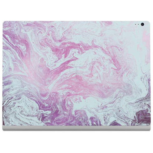 Blue and Purple Marble Surface Book 2 13.5in Skin