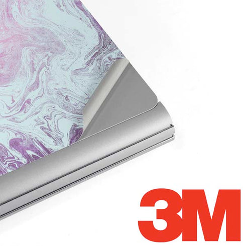 Blue and Purple Marble Surface Book 2 13.5in Skin