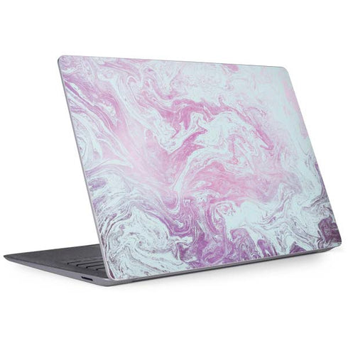 Blue and Purple Marble Surface Laptop 3 13.5in Skin