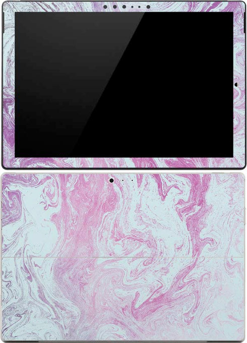 Blue and Purple Marble Surface Pro 4 Skin