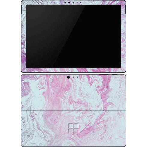 Blue and Purple Marble Surface Pro 6 Skin