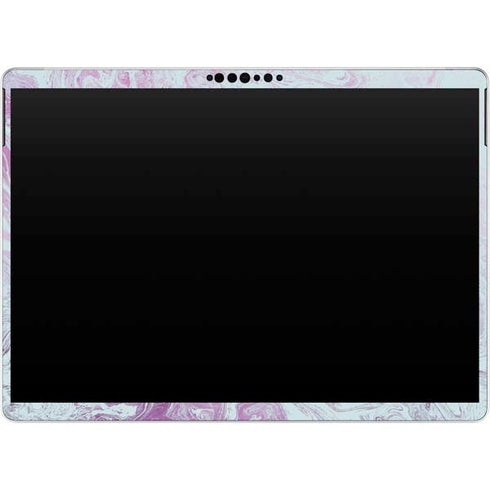 Blue and Purple Marble Surface Pro 8 Skin