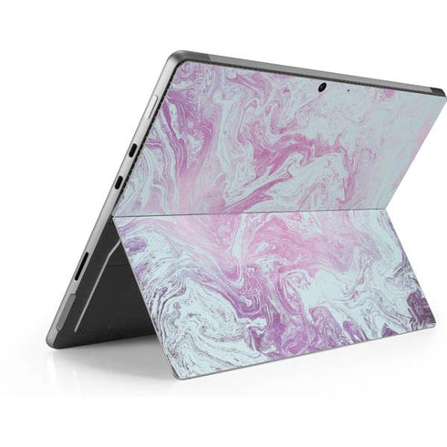 Blue and Purple Marble Surface Pro 8 Skin