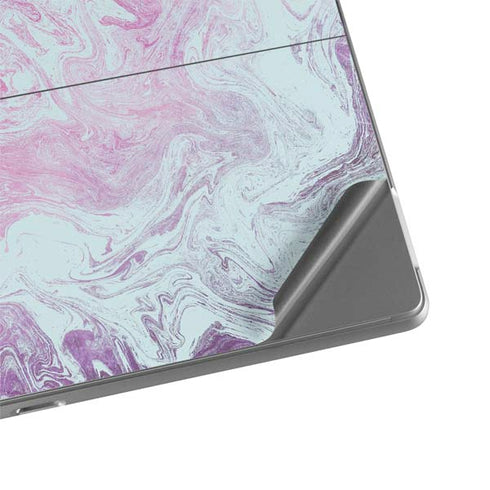 Blue and Purple Marble Surface Pro 8 Skin