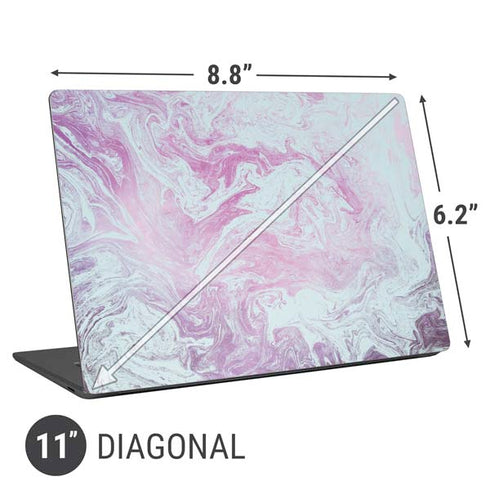 Blue and Purple Marble Universal Laptop 11in (8.8 x 6.2in) Skin