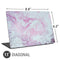 Blue and Purple Marble Universal Laptop 11in (8.8 x 6.2in) Skin