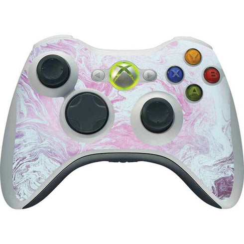 Blue and Purple Marble Xbox 360 Wireless Controller Skin