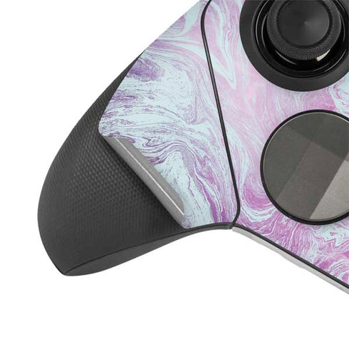 Blue and Purple Marble Xbox Elite Wireless Controller Series 2 Skin