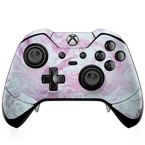 Blue and Purple Marble Xbox One Elite Controller Skin