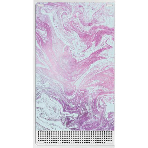 Blue and Purple Marble Xbox Series S Skins